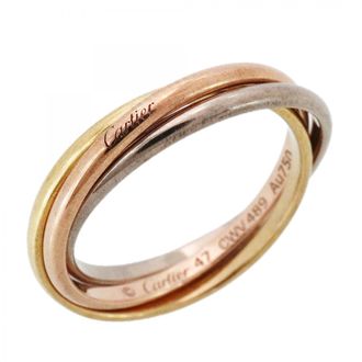 Cartier Yellow Gold (18K) Pink Gold (18K) White Gold (18K) Band Ring (Pre-Owned)