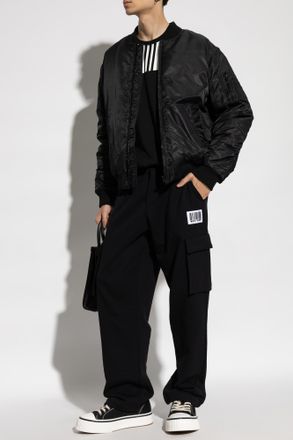 Moschino Padded bomber Jacket, Mens, Black