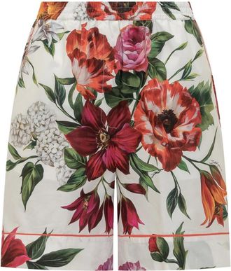 Dolce & Gabbana Casual Shorts, female, Multicolor, XS, Floral Print Shorts