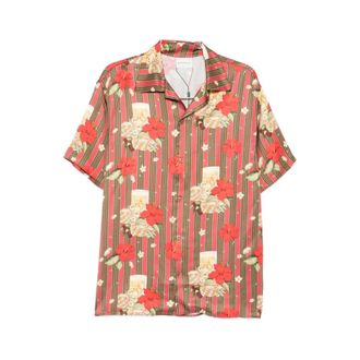 Dr&ocirc;le de Monsieur Short Sleeve Shirts, male, Multicolor, Size: 2XL Short Sleeve Shirt