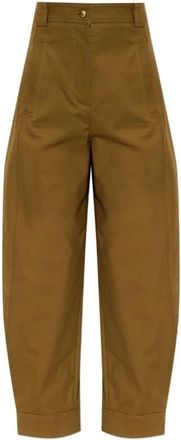 Max Mara Broeken, Dames, Groen, XS, Nylon, Adorni Broek