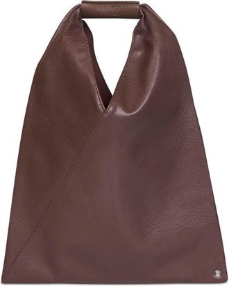 Maison Margiela Structured Brown Handbag With Smooth Finish
