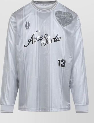 Acne Studios crew neck long sleeve knit sweater