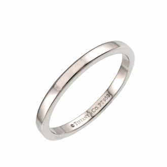 Tiffany & Co. Platinum Platinum 950 Band Ring (Pre-Owned)