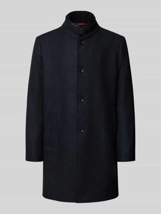 Cinque Mantel aus Woll-Mix Modell CHOICE in Marine, Gr&ouml;&szlig;e 106