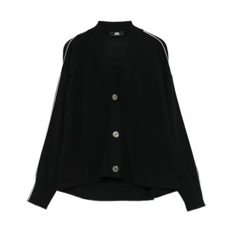 Alpha Studio Mujer, Jerseys, Negro, Talla: M