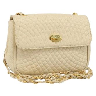 Bally Borsa a spalla Pre-owned in pelle - - Pre-owned - Donna - Beige - ONE SIZE