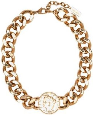 st. Moran Corte Oversize Curb Chain Collar Necklace in Yellow at Nordstrom Rack