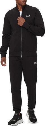 Emporio Armani Dynamic Black Sporty Trainingspak - Heren - Trainingspakken - Zwart - S - Katoen - Fitness