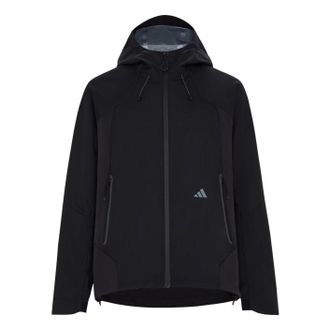 adidas (WMNS) adidas Xploric Water Repellent Softshell Jacket Asia Sizing Black LE6954