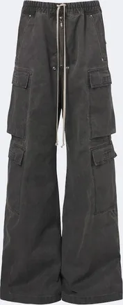 Rick Owens DRKSHDW Jumbo Belas cotton canvas cargo pants