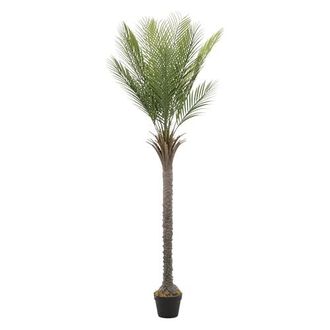 2 Plantes Artificielles Figuier 110cm HOMCOM - Arbre Décoratif Avec Pot Pour Intérieur