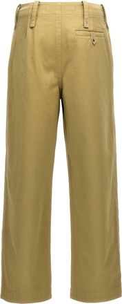 Burberry Mens Beige Cotton Casual Pants