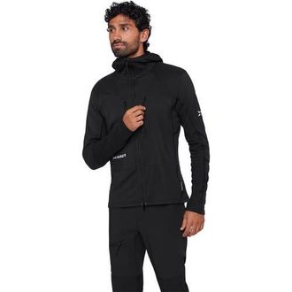 Mammut Eiger Nordwand In Flex Air Hybrid Hooded Jacket - Mens in Black at Nordstrom, Size Medium