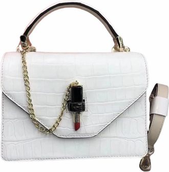 Generic tote handbag for women Fancy Genuine Crocodile Belly Skin Lady Small Purse Women Mini Handbag Real Alligator Leather Female Single Shoulder Bag