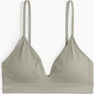 H&M Gepolsterter Soft-BH Seamless - Green
