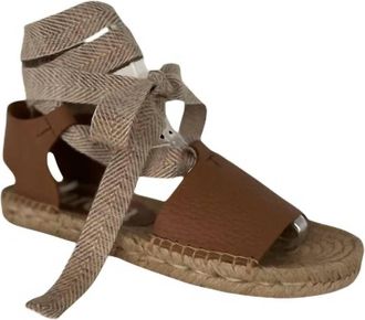 Pedro Garcia Womens Joly Sandal In Saddle