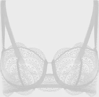 Simone P&eacute;r&egrave;le Karma Demi-Cup Convertible Lace Bra