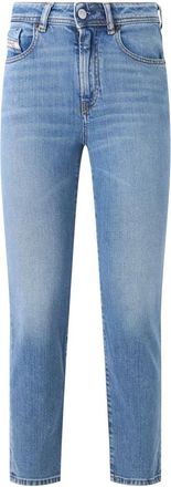 Diesel Slim-fit jeans - Dames - Jeans - Blauw - Maat: W23 Katoen
