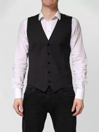 Dolce & Gabbana wool formal waistcoat