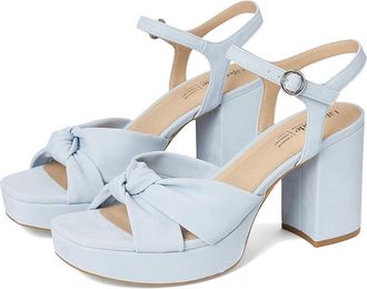 Life Stride August Womens Sandals Blue Faux Leather : 7.5 M (B), Synthetic