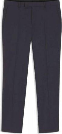 HUGO BOSS Mix & Match Pantalon - Heren - Nette broeken - Blauw - L - Wol - Broeken