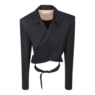 Ssheena Black Jacket for Women Aw23 - female - SSHEENA - Blazers - Black - XS - Jackets