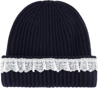 Ganni Berretto Compatto - - Accessories - Donna - Nero - ONE SIZE