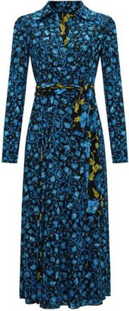 Diane Von F&uuml;rstenberg Dameskleding Jurken Aw 24 - Dames - Wikkelkleedje - Veelkleurig - S - Nylon - Kleedjes