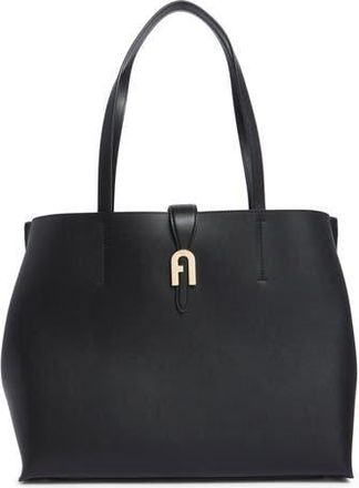 Furla Mia Sofia Leather Tote Bag in Nero at Nordstrom Rack