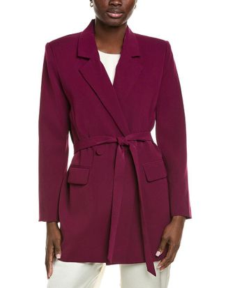 endless rose Straight Belted Blazer