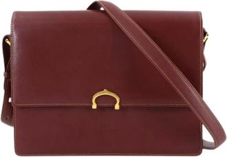 Cartier Pre-owned Cross Body Bags, female, Red, Size: ONE SIZE Pre-owned Must Shoulder Bag