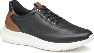 Johnston & Murphy Mens Amherst 2.0 Embossed Leather U-Throat Casual Shoe