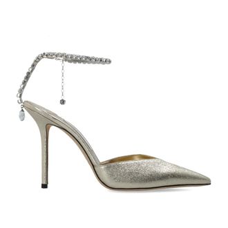 Jimmy Choo London Pumps, female, Yellow, Size: 10 1/2 US Saeda 100