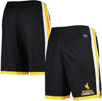 Champion Mens Champion Black Wyoming Cowboys Basketball Shorts at Nordstrom, Size Small