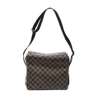 Louis Vuitton Pre-owned Womens Naviglio Shoulder Bag - Brown - One Size