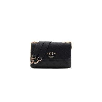 Guess Dita Convertible Crossbody Tas - Dames - Schoudertassen - Zwart - ONE Size - Tassen