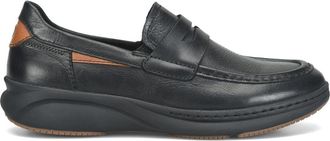 B&oslash;rn Davis Hybrid Penny Loafer in Black Leather at Nordstrom, Size 10.5