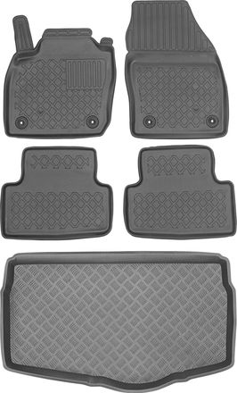 OEM Juego De Alfombrillas Para Coche Y Maletero Para Volkswagen T-cross Crossover De 2018