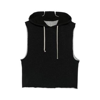 Rick Owens Heren, Sweatshirts & Hoodies, Zwart, Maat: XL