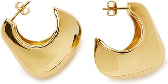 Missoma Hera Dome Large 18kt Gold-plated Earrings - One Size