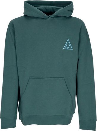 HUF Triple Triangle Hoodie Pine Lange Mouw - Heren - Hoodies - Groen - M - Katoen - Hoodies & sweatvesten