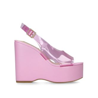 Steve Madden Womens Scorcher Pink Heels - Size UK 7