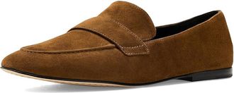 Vince Tommi Loafer/Moc Shoes Womens Dress Flat Shoes Elmwood : 9.5 M, Leather/Suede