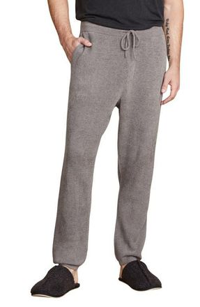 Barefoot Dreams CozyChic Ultra Lite Lounge Track Pants in Graphite at Nordstrom, Size Small