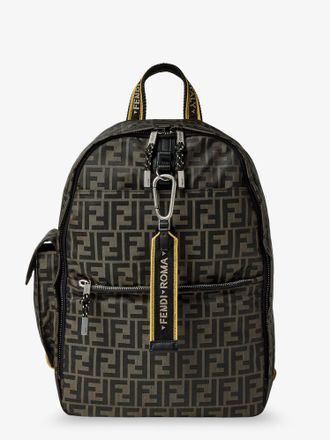 Fendi Zaino Climb in tessuto tecnico FF Zucca - FENDI - gender_Man
