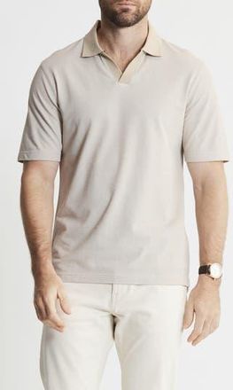 J.A.C.H.S. South Hampton Johnny Collar Polo in Khaki at Nordstrom Rack, Size Xx-Large