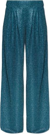 Os&eacute;ree Lumiere Tailored Long Pants - Dames - Wijde Broeken - Blauw - M - Broeken