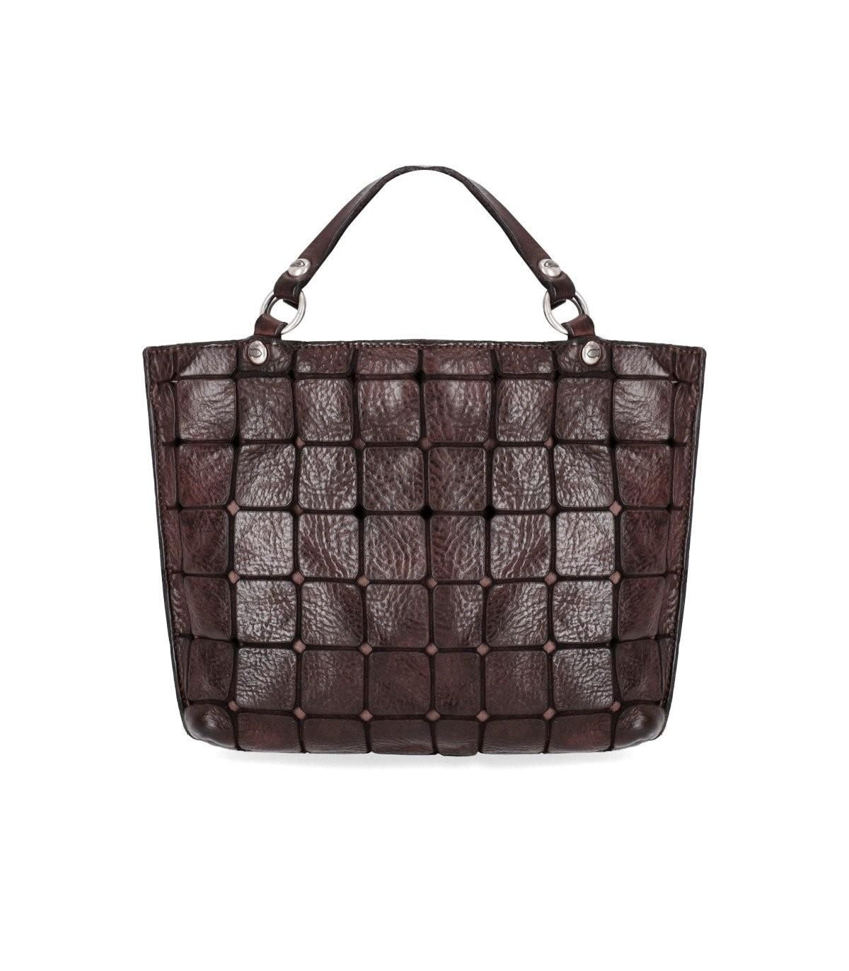 ショルダーバッグ・ポシェット Campomaggi Acacia Dark Brown Crossbody Bag Crossbody Bag Minimal Cognac | Campomaggi