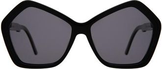 Illesteva Barbra Sunglasses in Black /Grey at Nordstrom